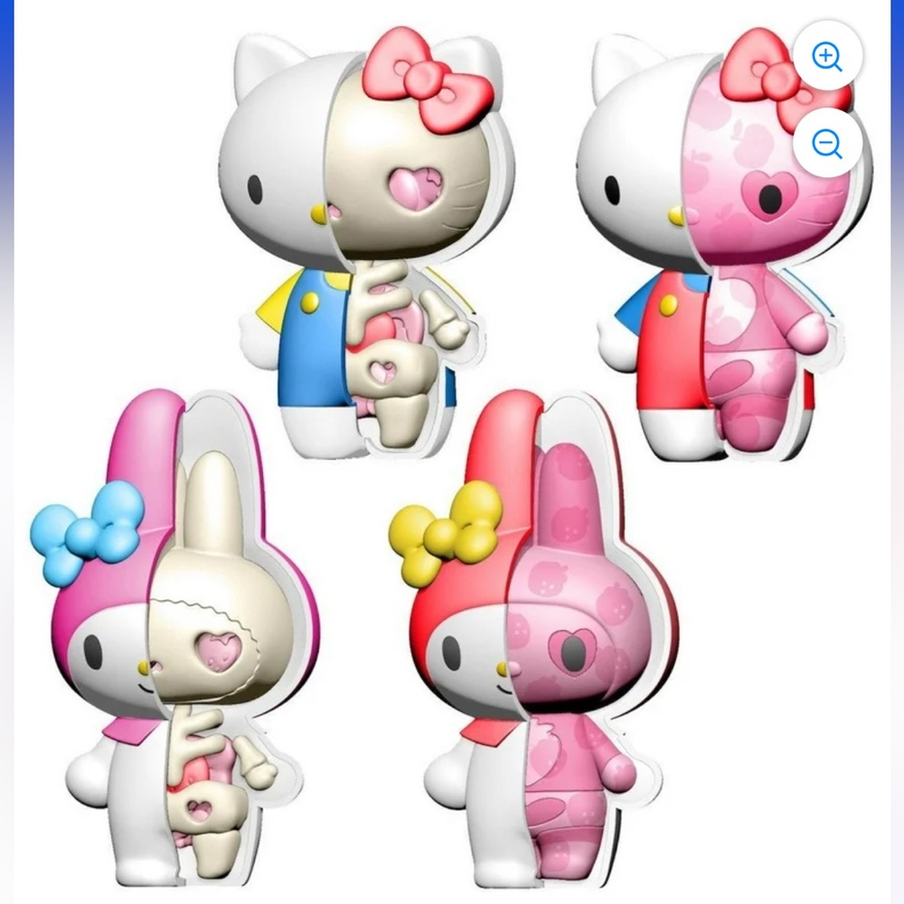 NEW Sanrio Kaitai Fantasy Figures - Hello Kitty & My Melody - 4 Pack